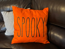 Load image into Gallery viewer, SPOOKY Halloween Pillow Cover
