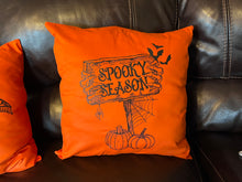 Load image into Gallery viewer, Spooky Season Halloween Pillow Cover
