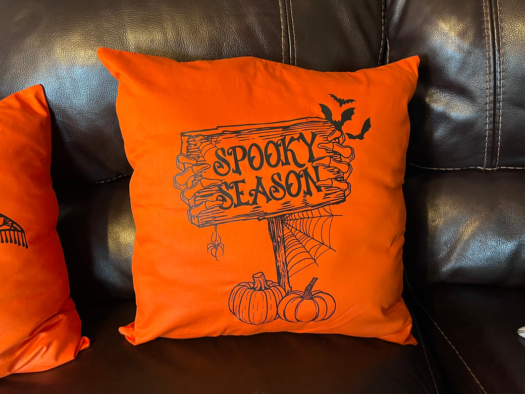 Spooky Season Halloween Pillow Cover