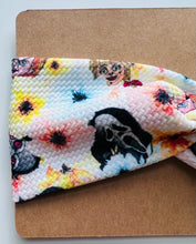 Load image into Gallery viewer, Horror Floral Headband
