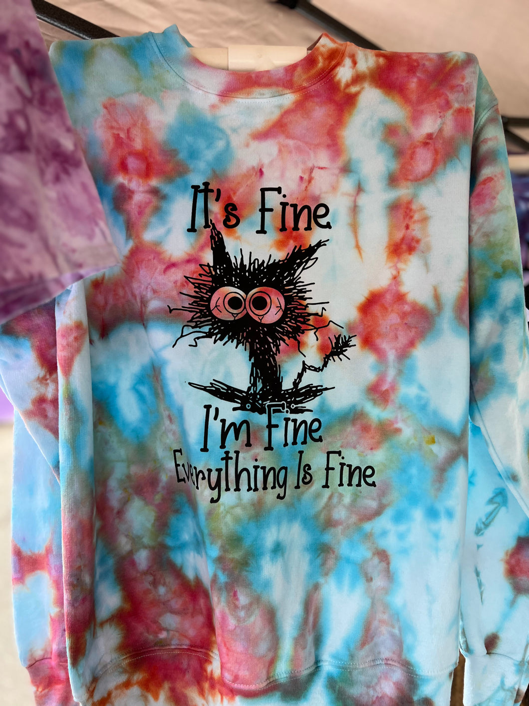 I’m Fine Crewneck Sweatshirt