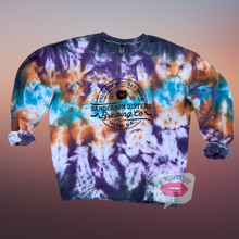 Load image into Gallery viewer, Sisters Brewing Company Tie Dye Crew Neck Sweatshirt
